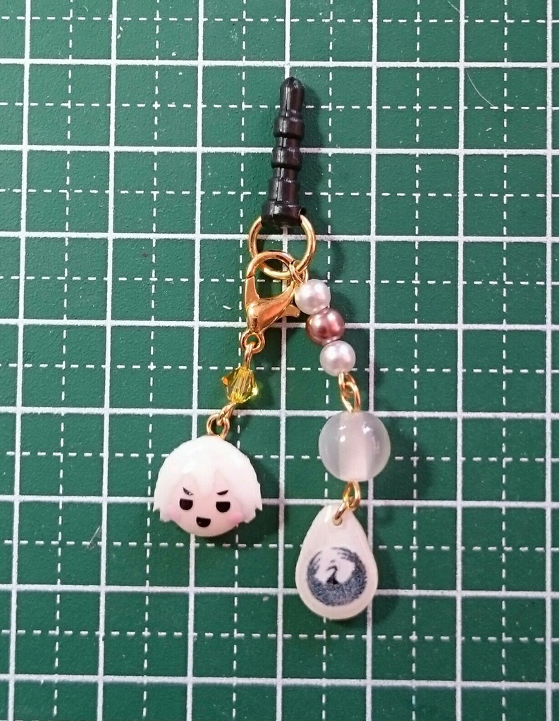 刀剣乱舞☆顔チャーム付き☆イヤホンジャック