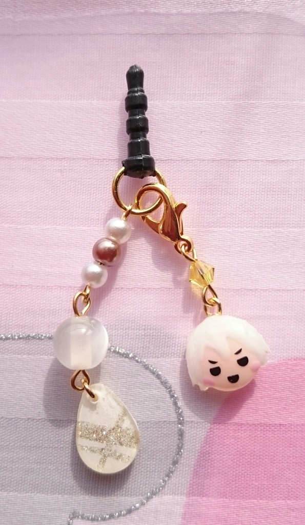 刀剣乱舞☆顔チャーム付き☆イヤホンジャック