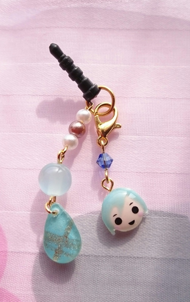 刀剣乱舞☆顔チャーム付き☆イヤホンジャック