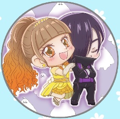 ヒメノ&リタ缶バッジ