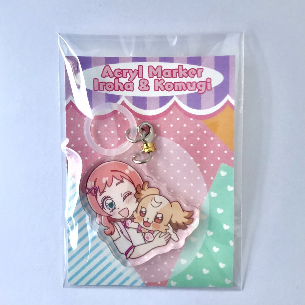 いろは&こむぎアクリルマーカー