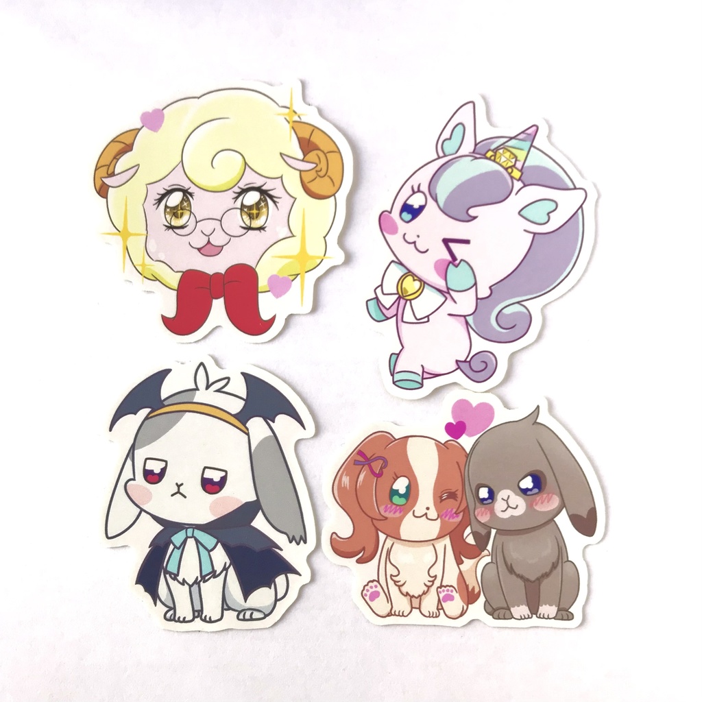 わんだふるアニマルステッカー