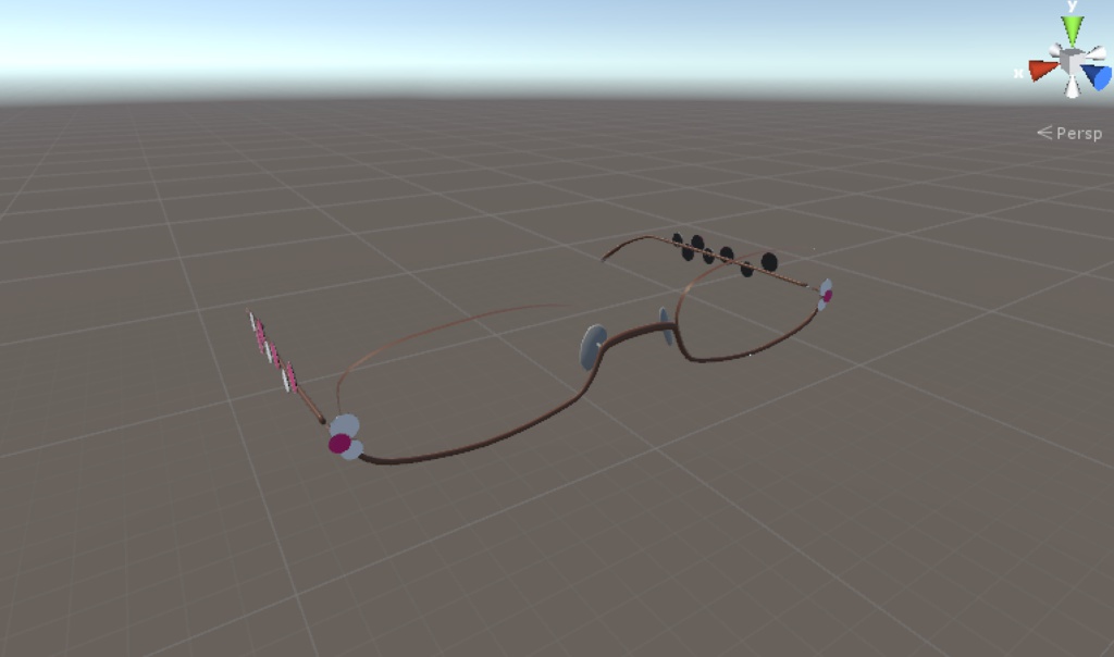 【無料】アンダーリム眼鏡(桜、梅)
