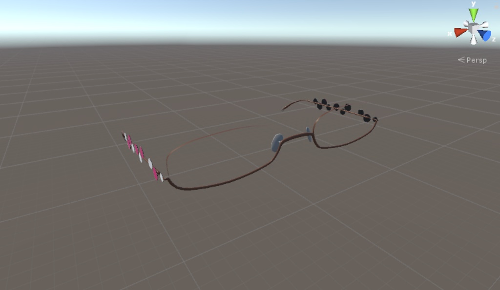 【無料】アンダーリム眼鏡(桜、梅)