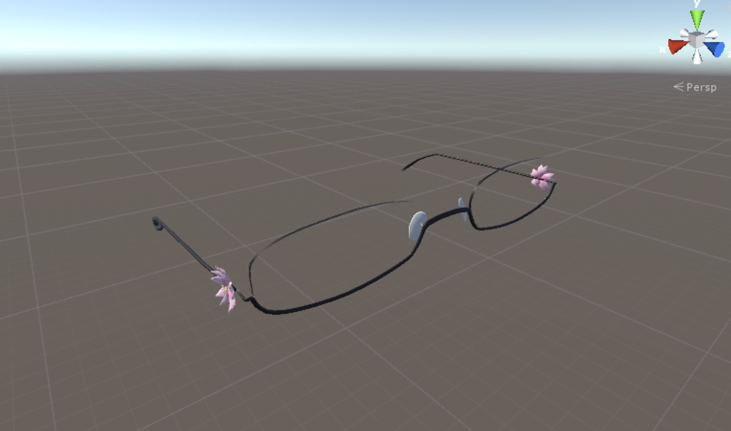 【無料】アンダーリム眼鏡(桜、梅)