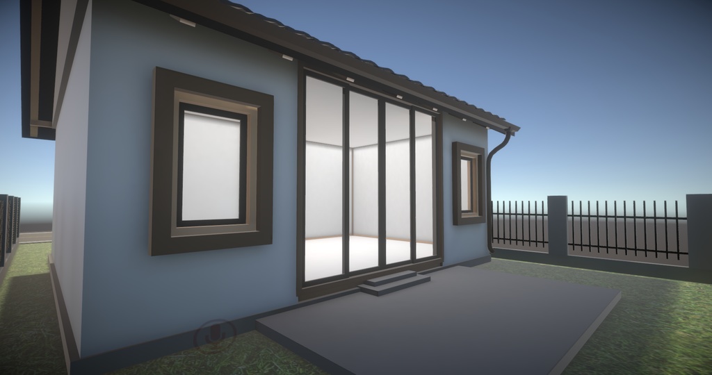 3Dモデル【Small house】