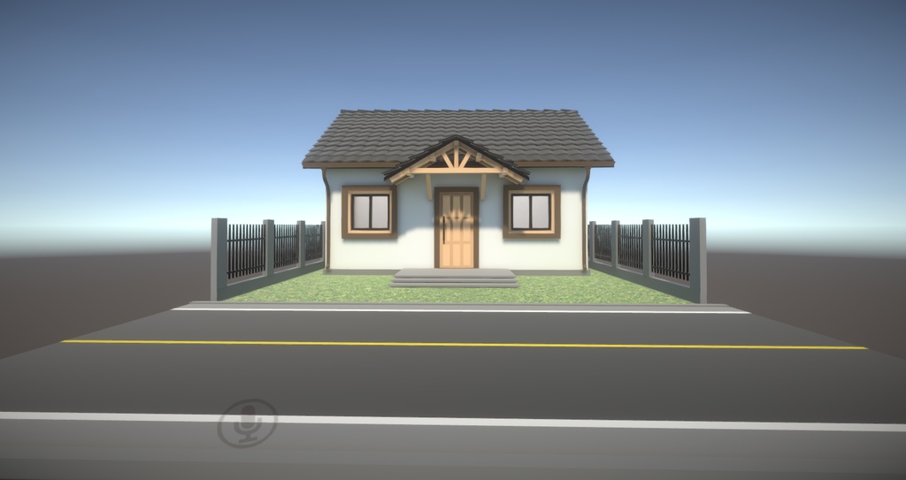 3Dモデル【Small house】