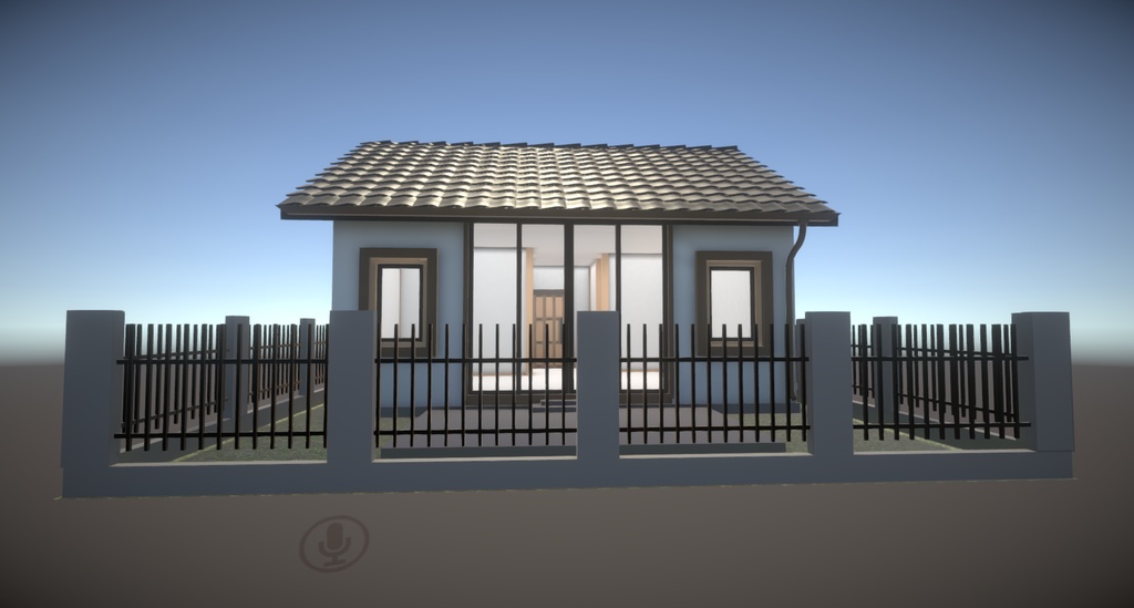 3Dモデル【Small house】