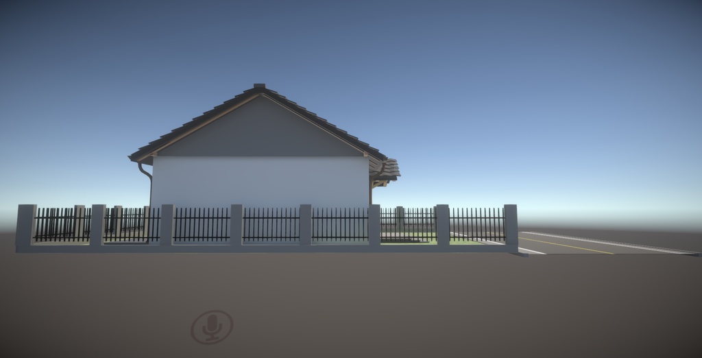 3Dモデル【Small house】