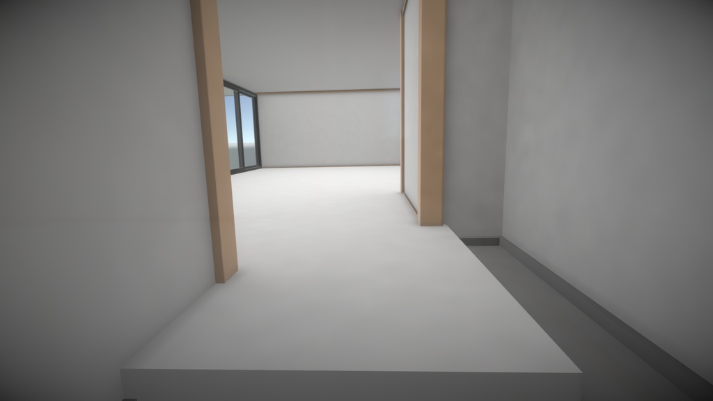 3Dモデル【One story house】