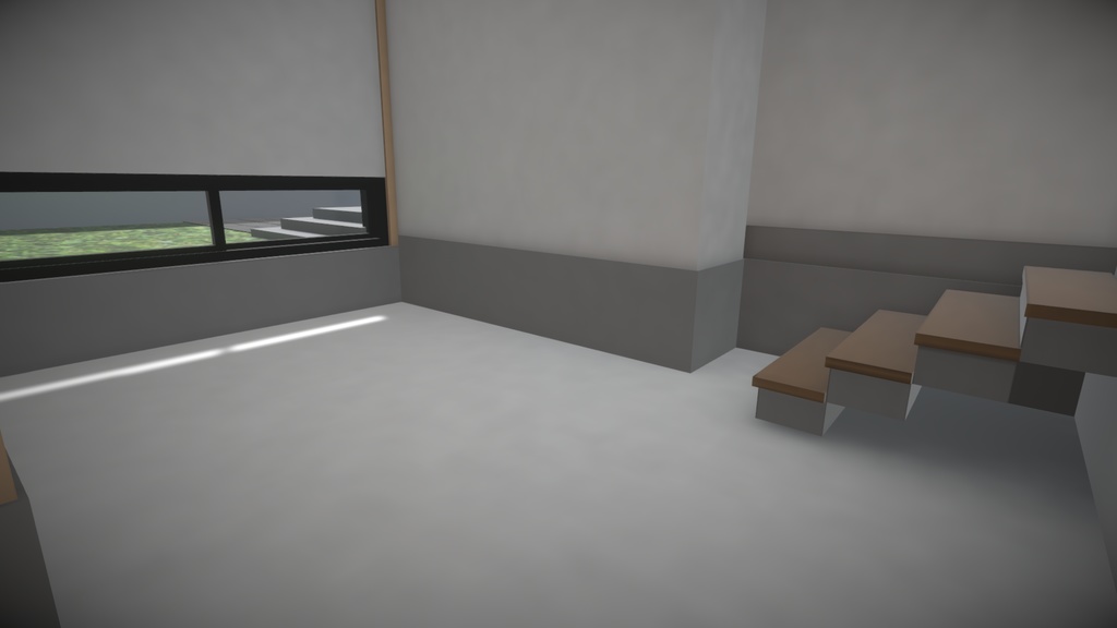 3Dモデル【One story house】