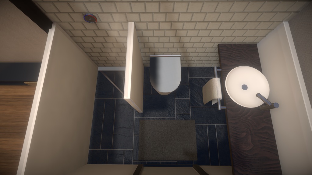 【Simple room 01】VRChat向けHome (SDK2/SDK3)