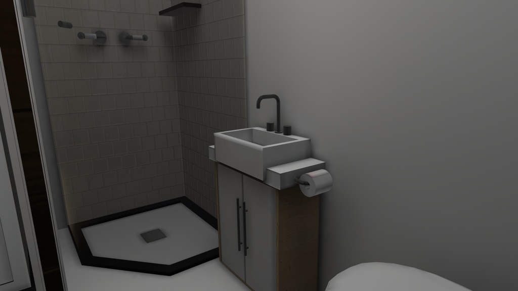 3Dモデル【Container house01】