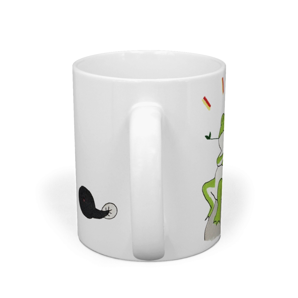 【左利き向け】カエルのマグカップ