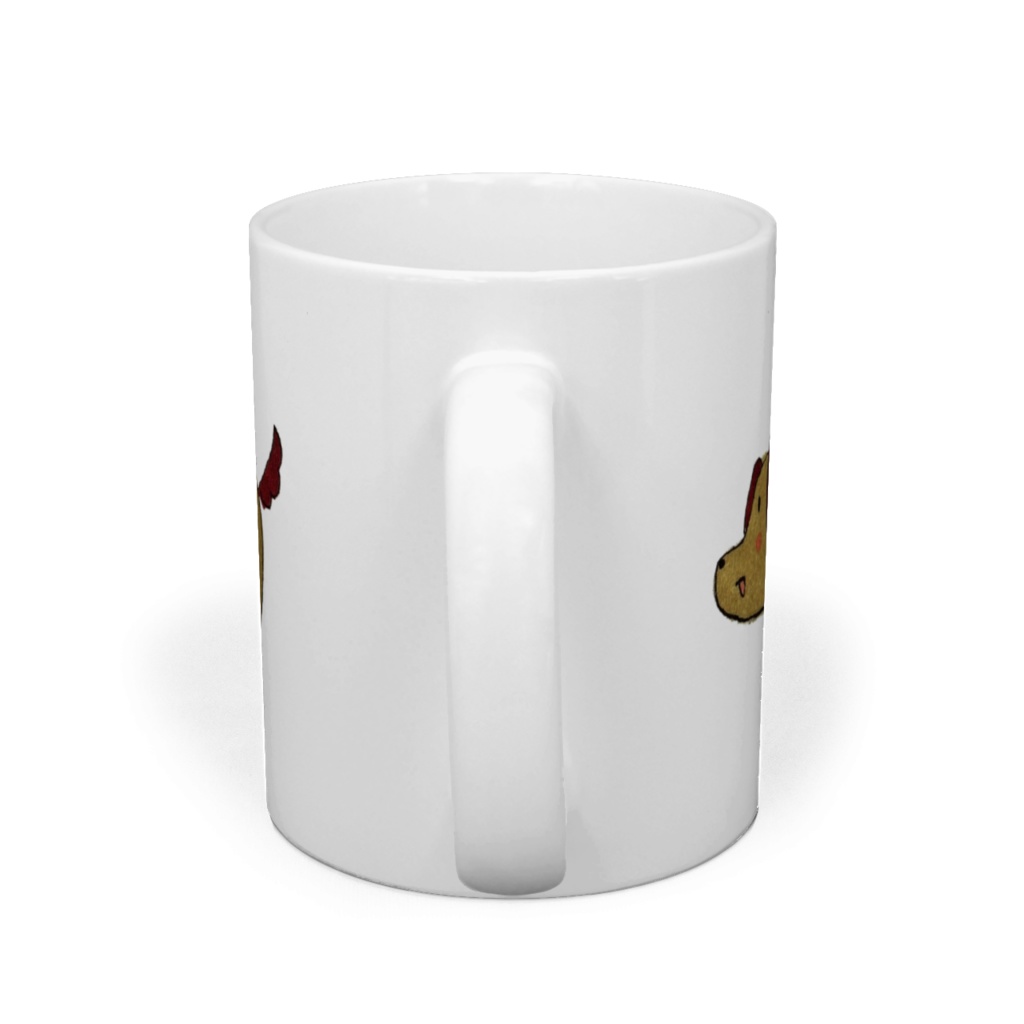 【左利き向け】ダックスフンドのマグカップ