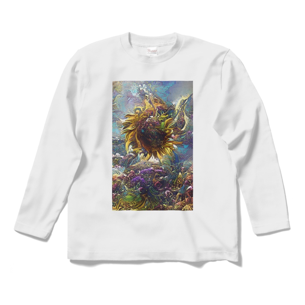 抽象画風「夏C」のTシャツ