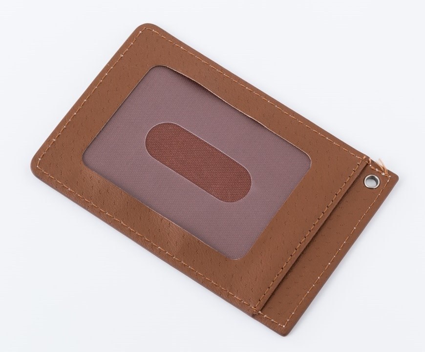 抽象画風「春A」のパスケース