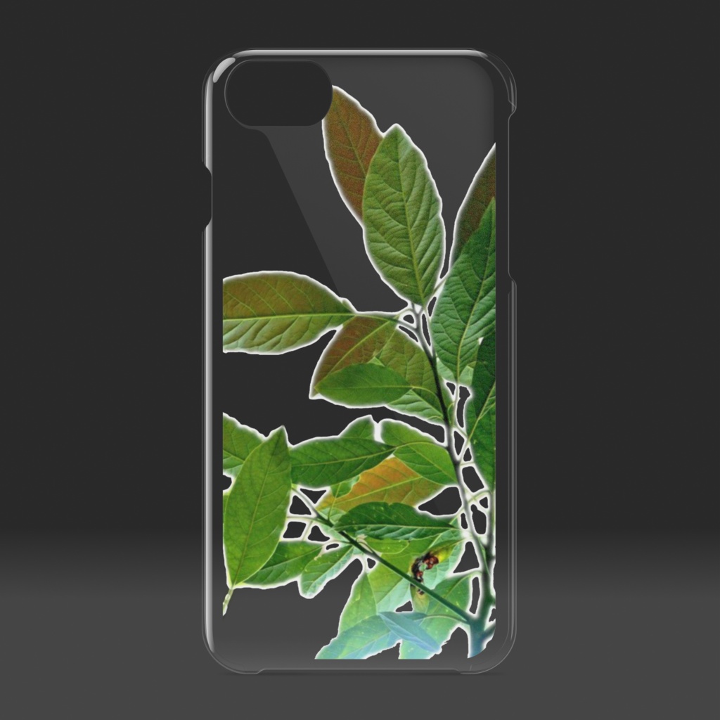 アボカドの葉っぱのiPhoneケース