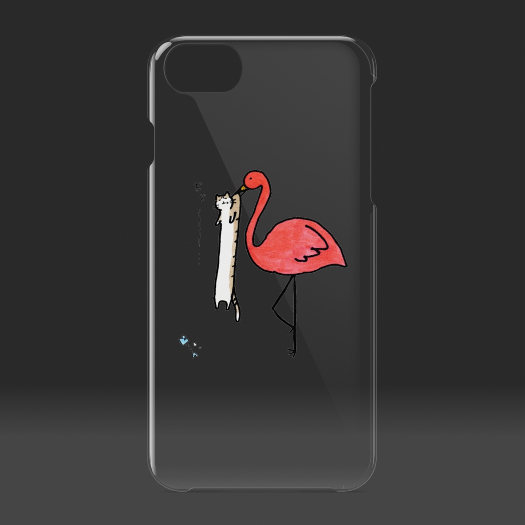 フラミンゴのiPhoneケース