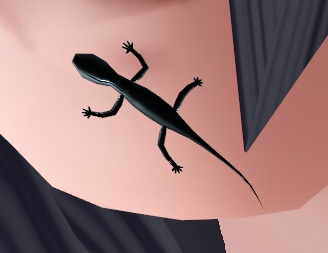 VRoidピアス【とかげ三号】無料