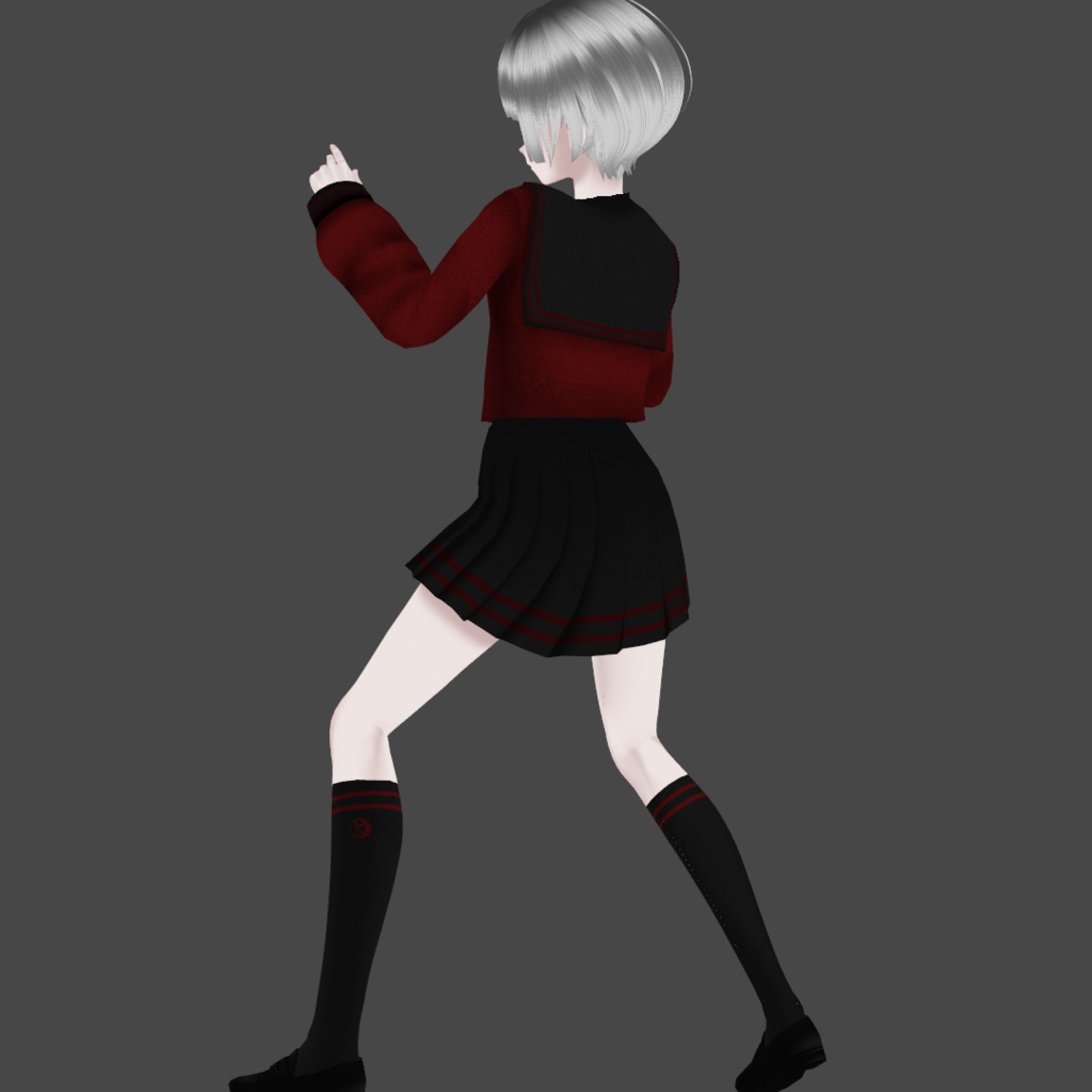【無料あり】セーラー服【VRoidカスタムアイテム】