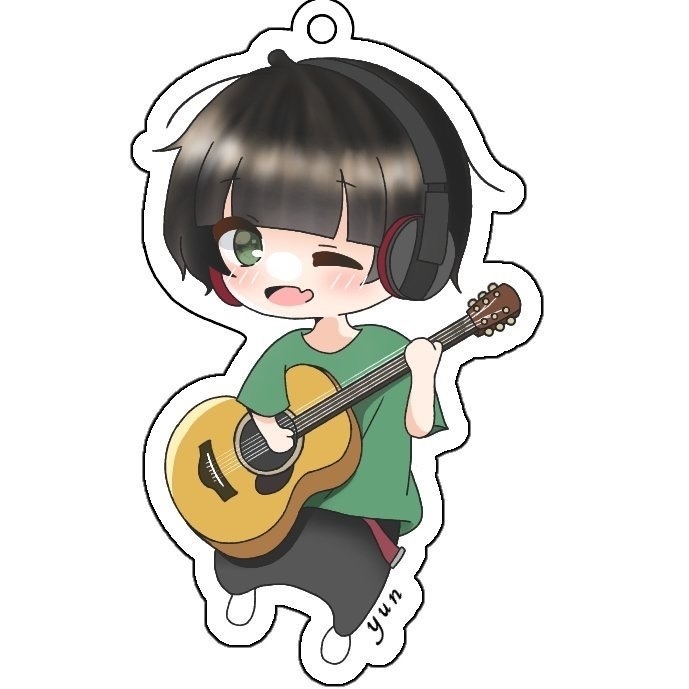 ゆんくんのアクリルキーホルダー①