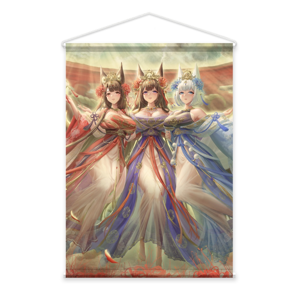 【B2タペストリー】赤城、天城、加賀 アズールレーン