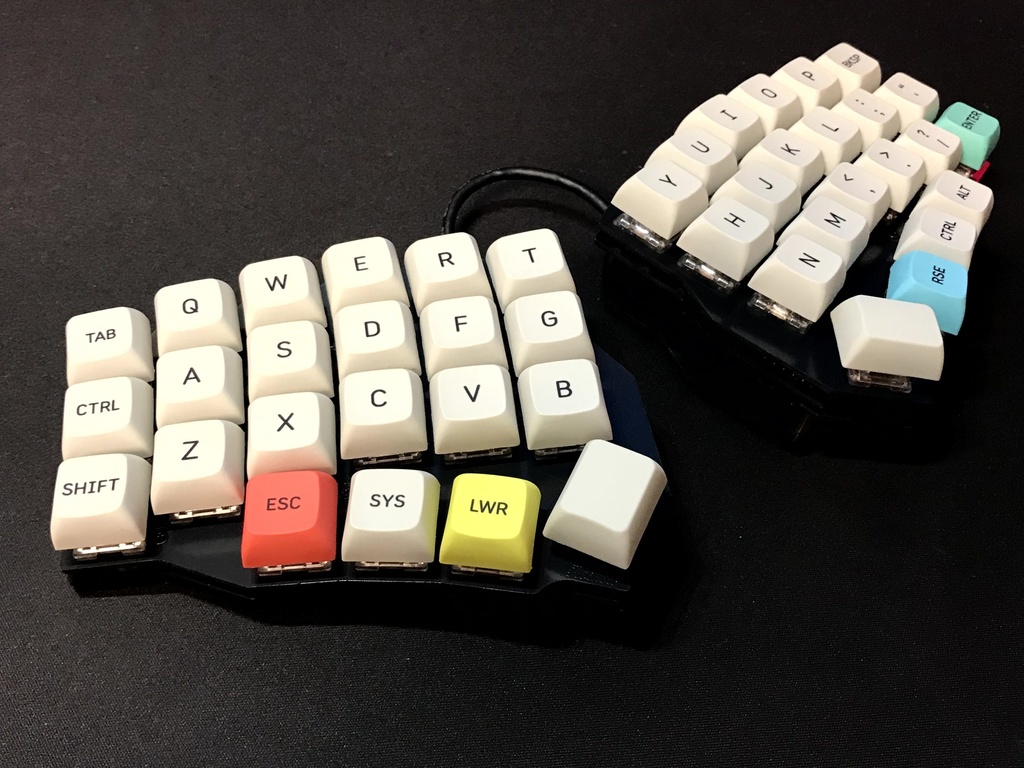 KOCHOU(胡蝶)スプリットキット(分割キーボード組み立てキット)