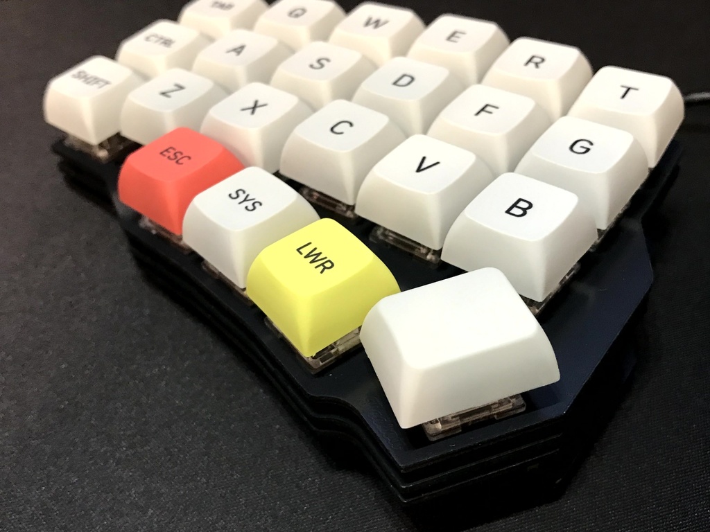 KOCHOU(胡蝶)スプリットキット(分割キーボード組み立てキット)