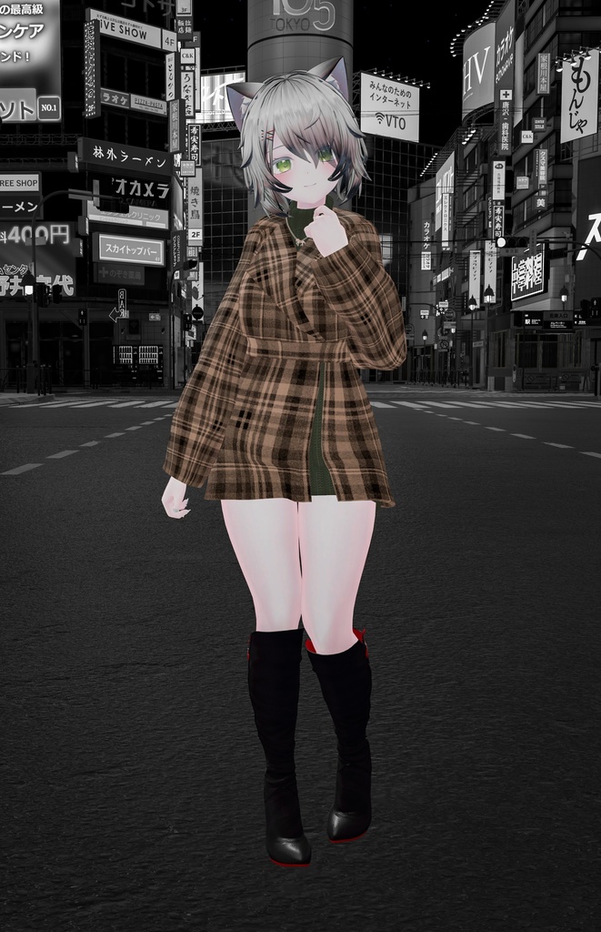 【Querencia】ハイヒールロングブーツ 19アバター対応