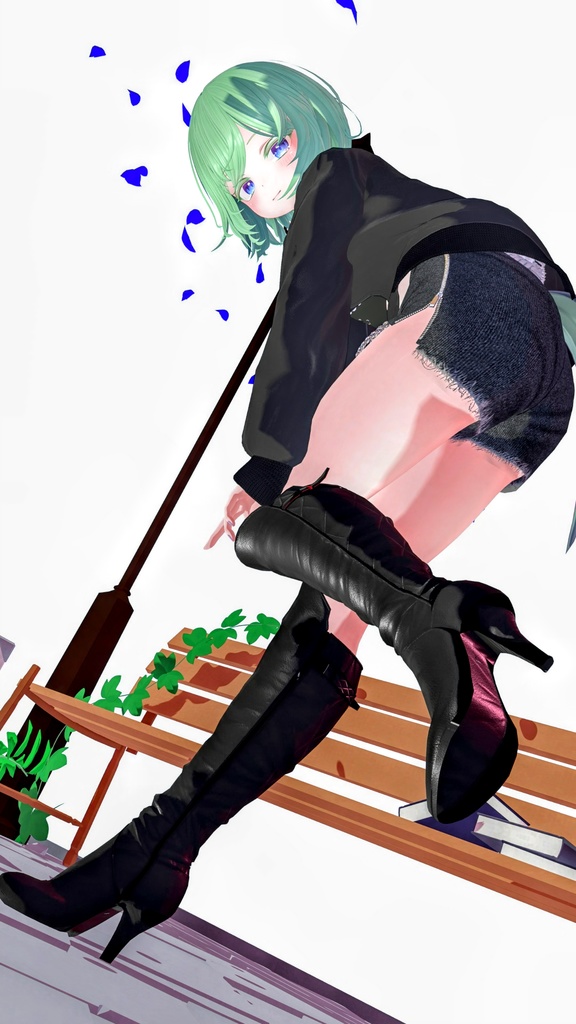 【Querencia】ハイヒールロングブーツ 19アバター対応