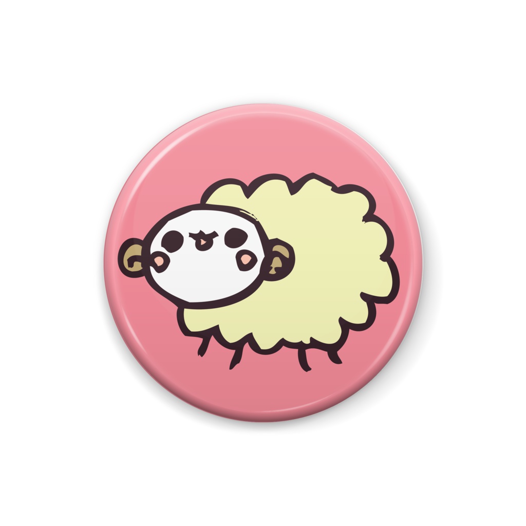 めーめ缶バッチ