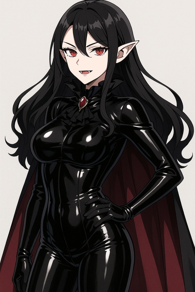 The noble vampire queen wants to experience the life of a slave girl
