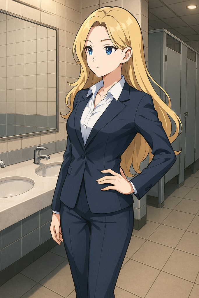 The daughter of a wealthy family works as a urinal in her own club