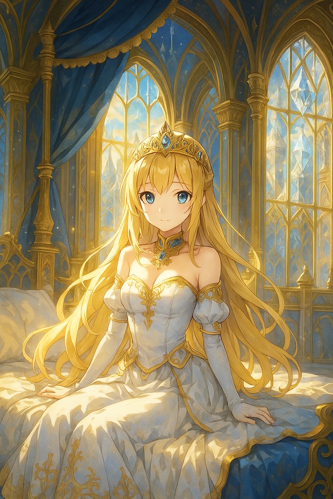 The princess of a powerful magical empire voluntarily becomes a magical battery pack by having her limbs amputated