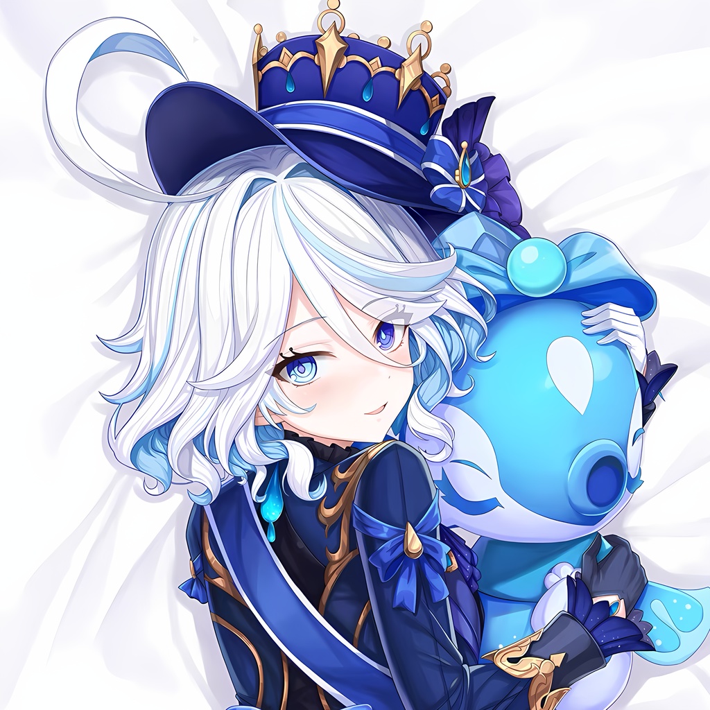 『原神(げんしん)』フリーナ(Furina)の抱き枕カバー