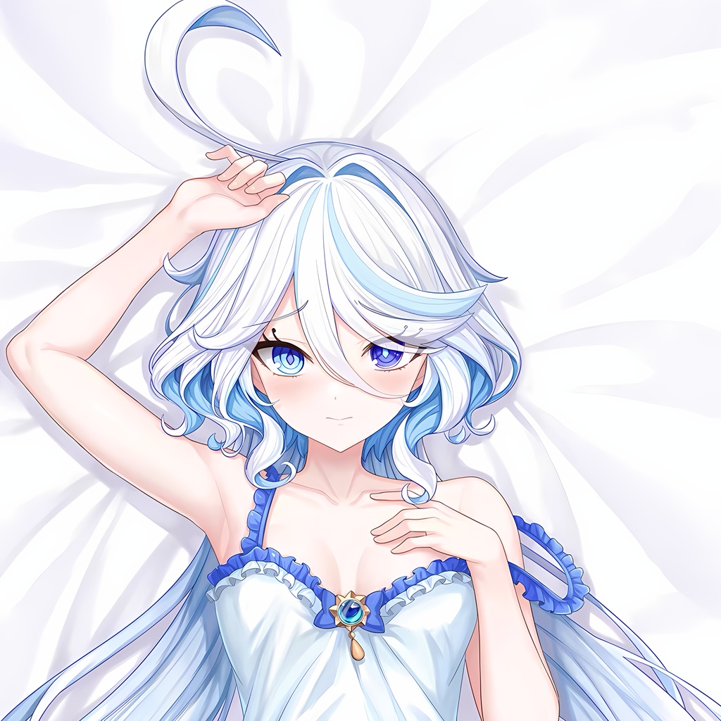 『原神(げんしん)』フリーナ(Furina)の抱き枕カバー