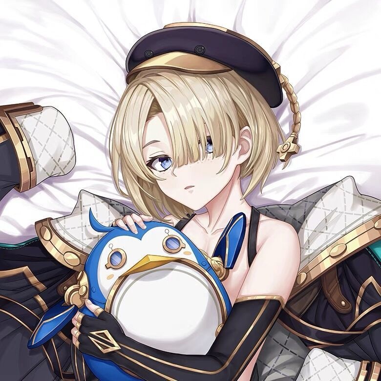 『原神(げんしん)』フレミネの抱き枕カバー