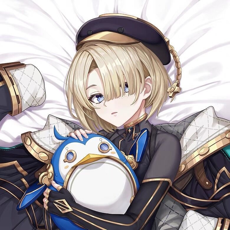 『原神(げんしん)』フレミネの抱き枕カバー