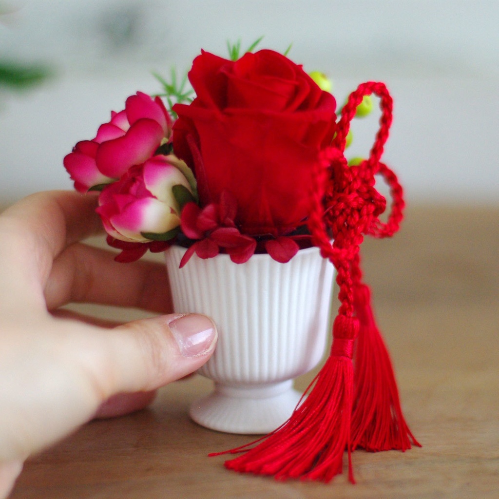 十二国記 陽子イメージ プリザーブドフラワーアレンジメント