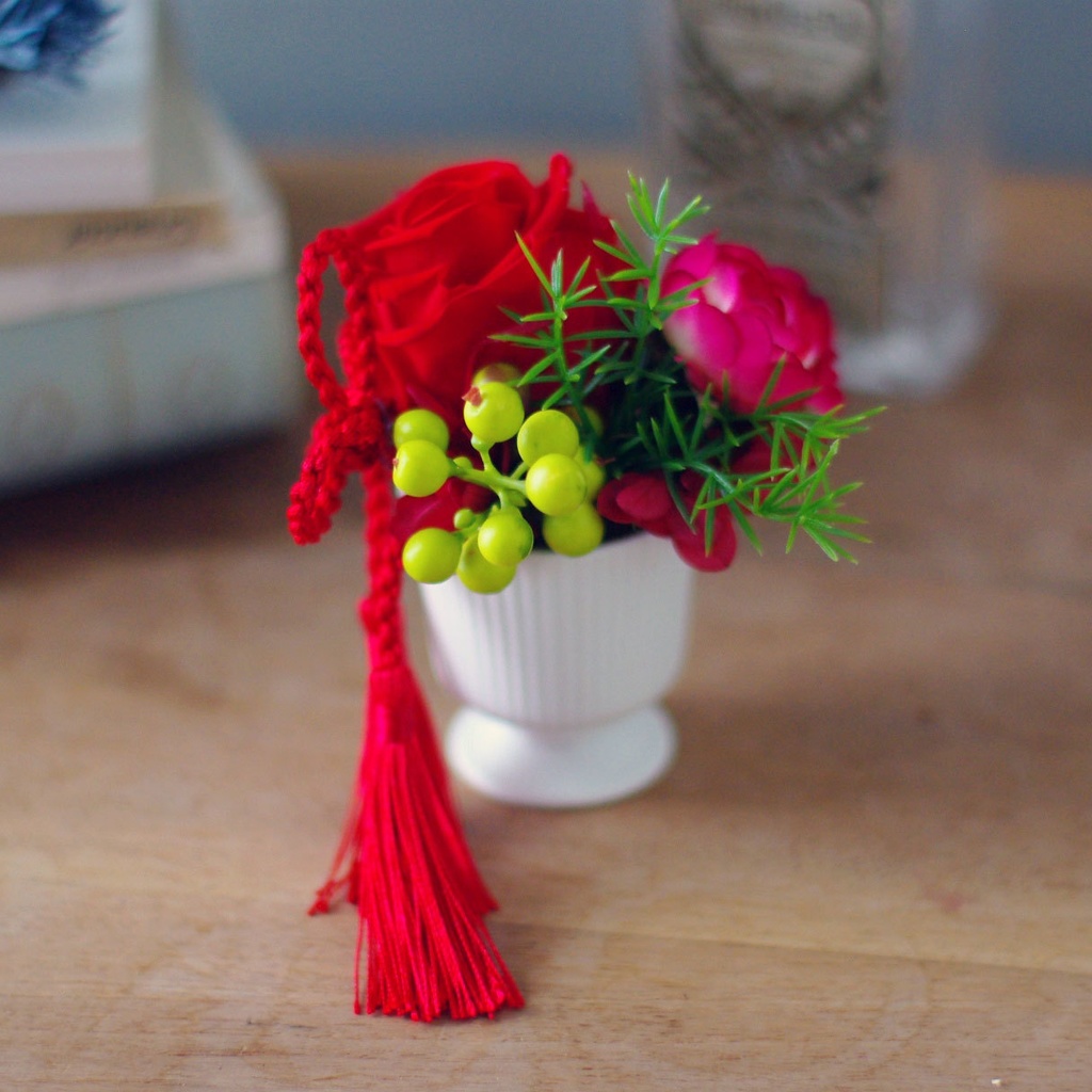 十二国記 陽子イメージ プリザーブドフラワーアレンジメント