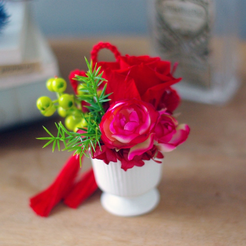 十二国記 陽子イメージ プリザーブドフラワーアレンジメント