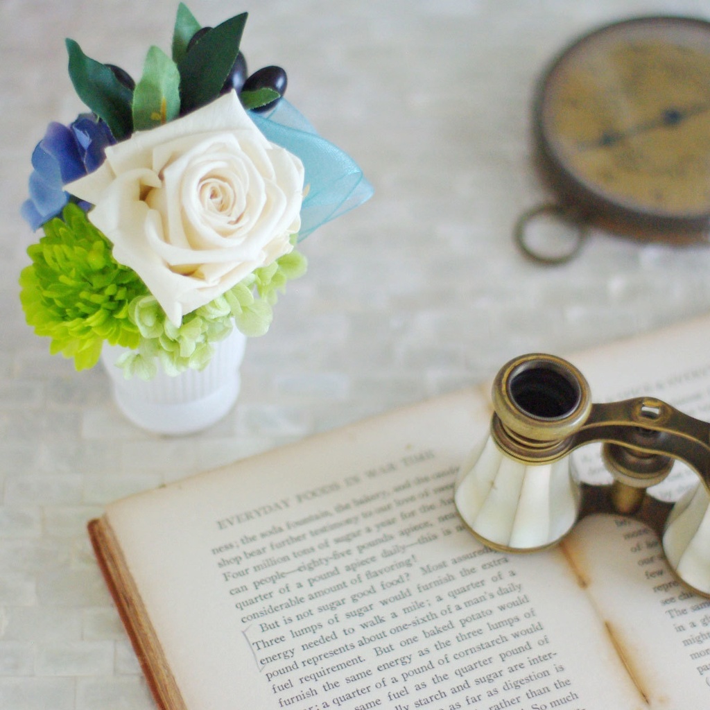 十二国記 尚隆イメージ プリザーブドフラワーアレンジメント