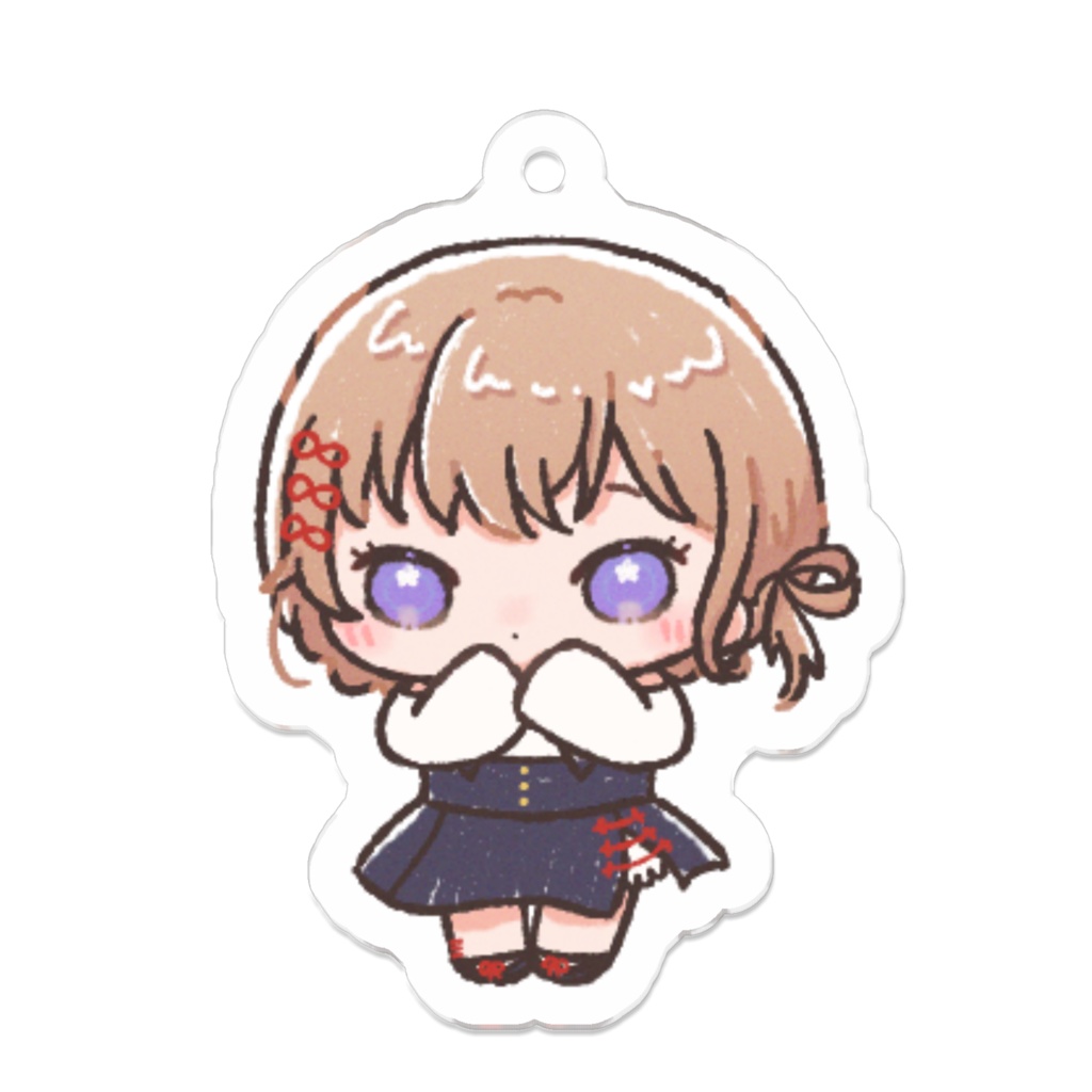 ココノカ可愛い子ぶりSDアクリルキーホルダー(保護なし)