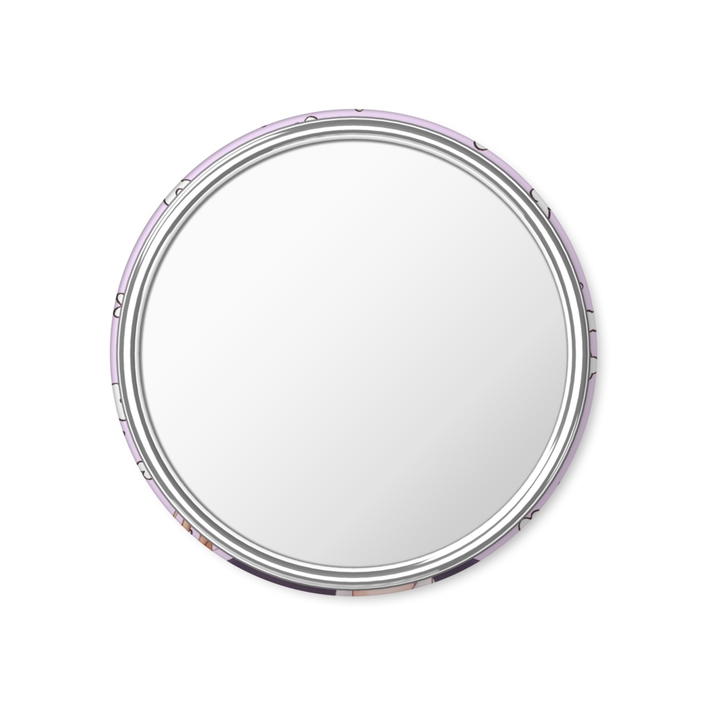 ココノカ1ヵ月記念イラスト缶ミラー