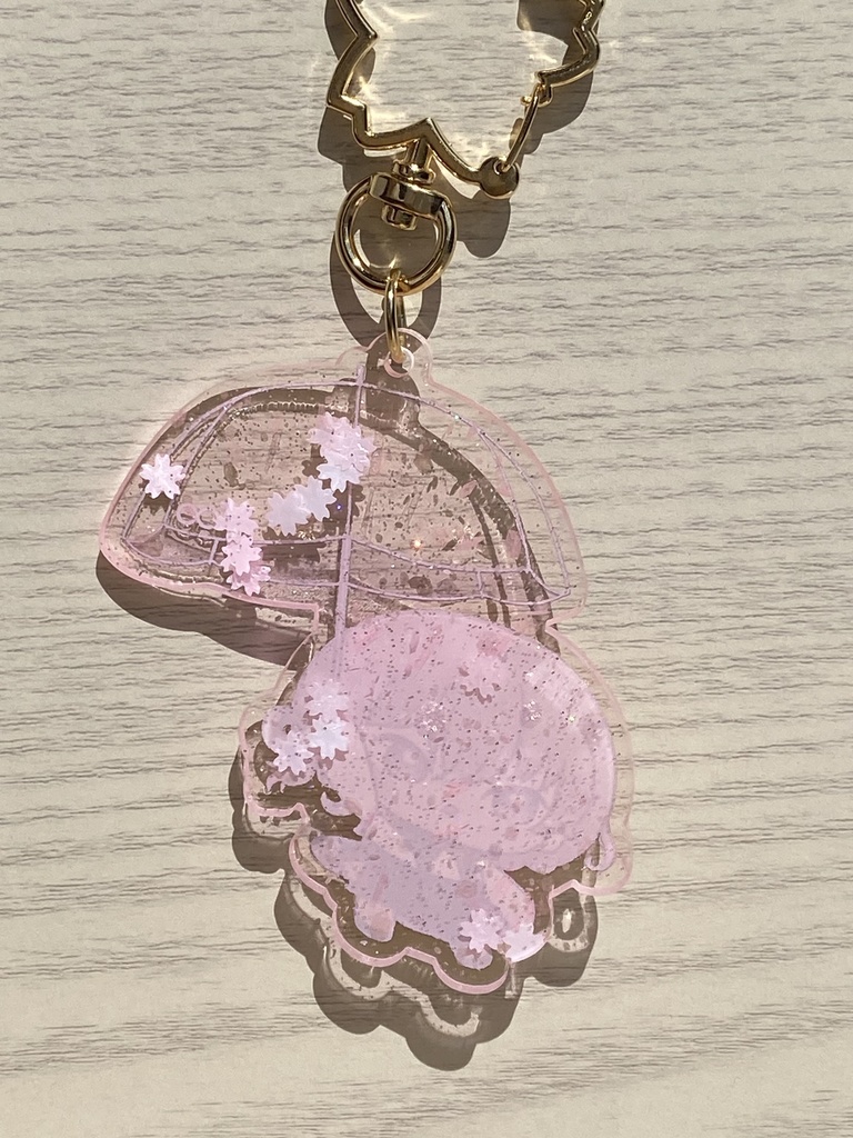 ココノカ傘 桜アクリルver アクリルキーホルダー