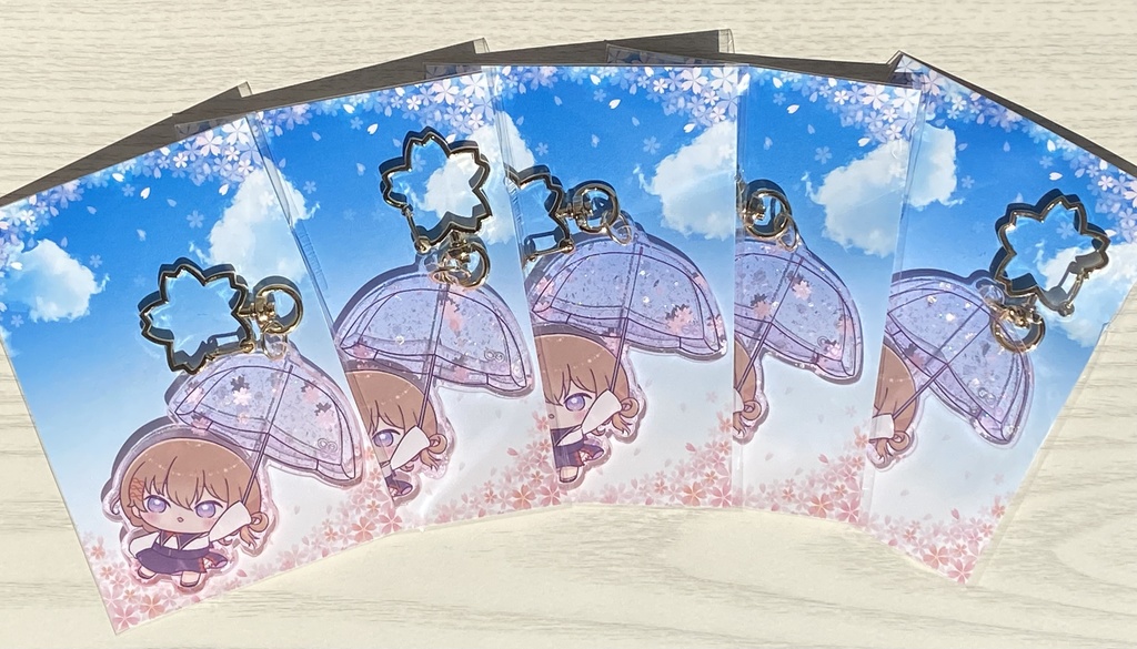 ココノカ傘 桜アクリルver アクリルキーホルダー