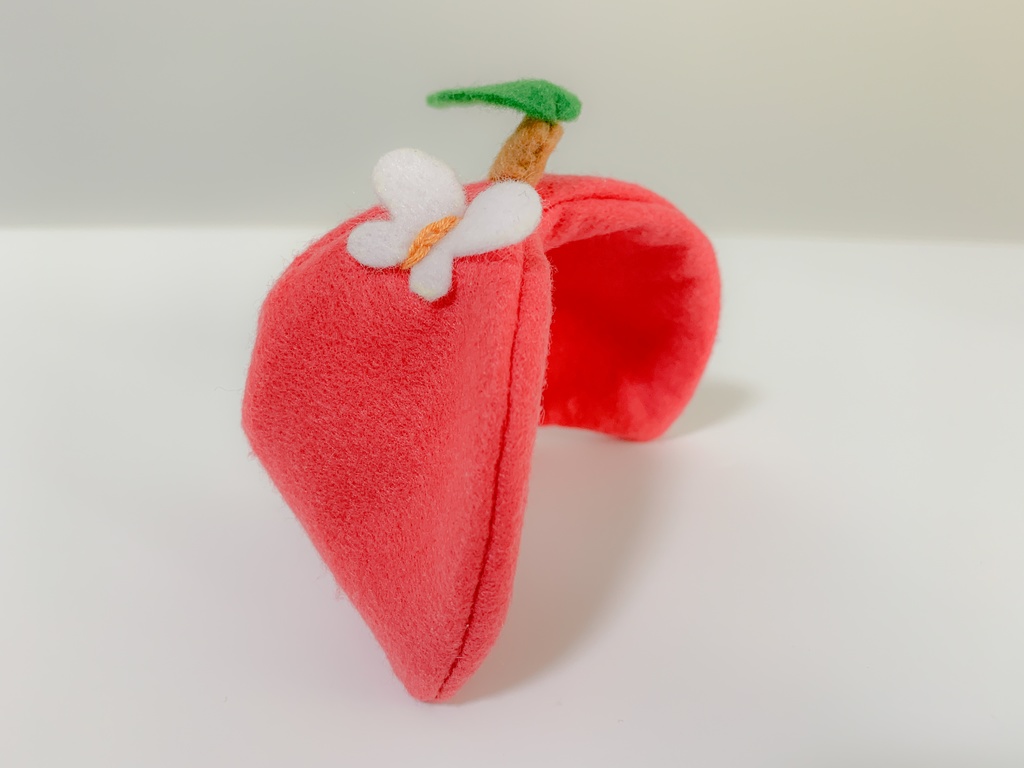 【型紙/Pattern】りんご・もも・みかんの帽子/Apple・Peach・Orange Hat