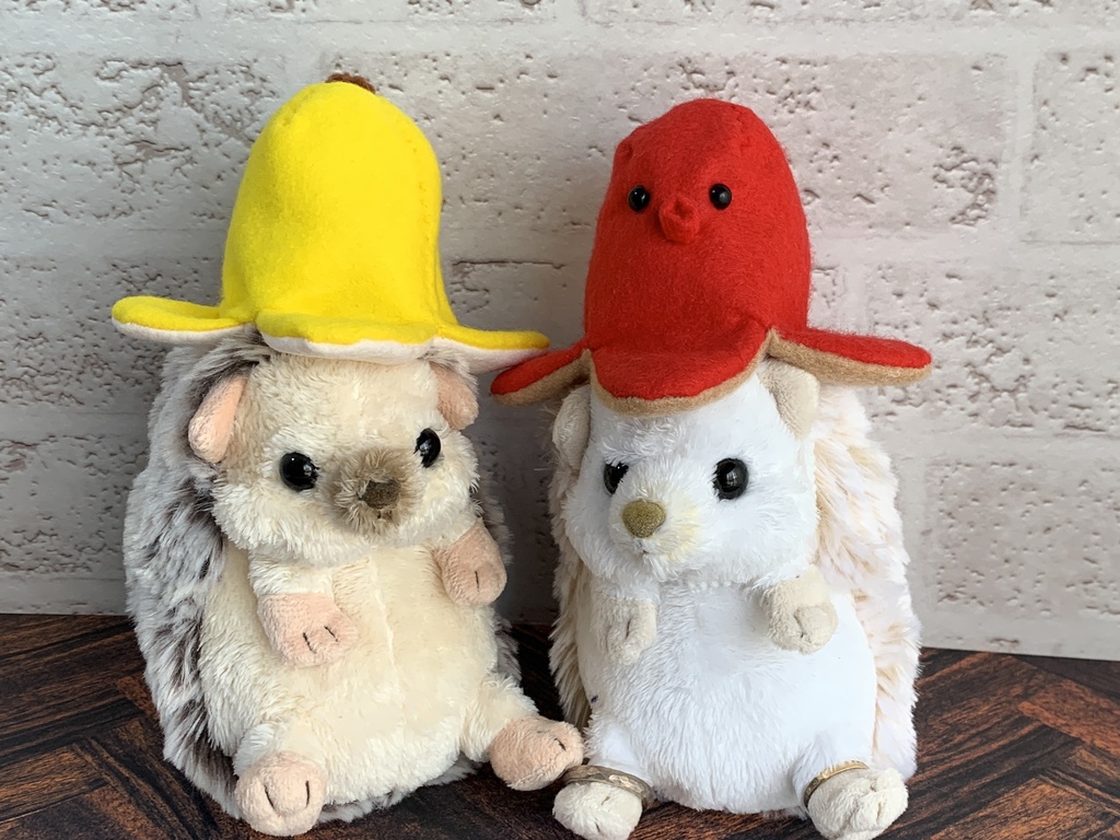 【型紙/Pattern】たこさんウィンナー・バナナの帽子/Octopus Wiener Banana Hat