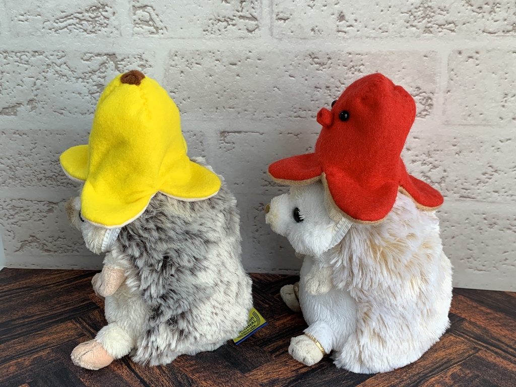 【型紙/Pattern】たこさんウィンナー・バナナの帽子/Octopus Wiener Banana Hat